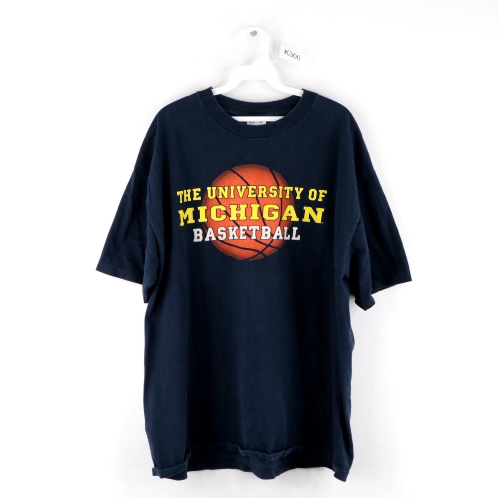 Vintage 90s Michigan Basketball Fab Five 5 Shirt